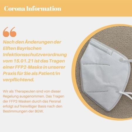 Informationsblatt zum Thema Maskenpflicht