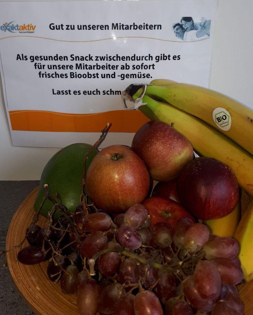 Verschiedenes Obst für unsere Mitarbeiter