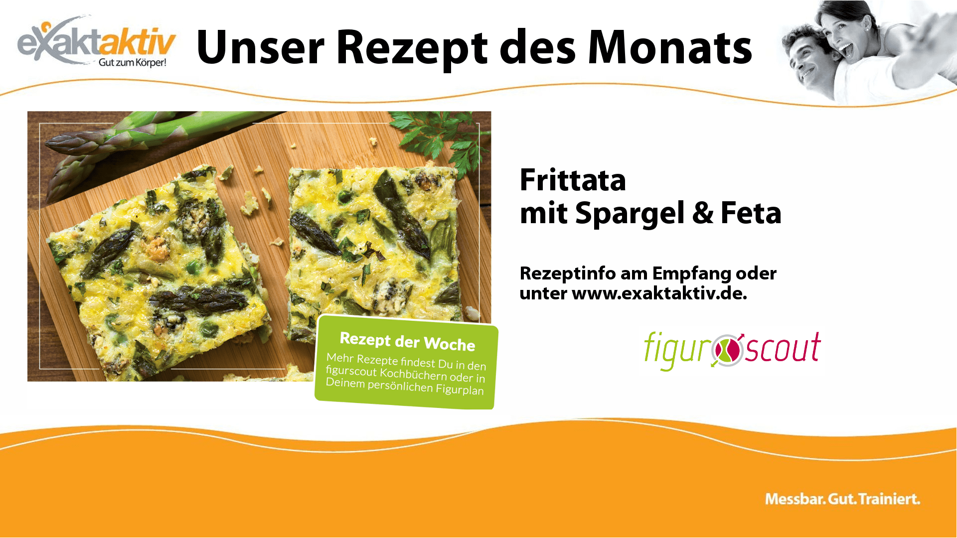 Frittata mit Spargel & Feta