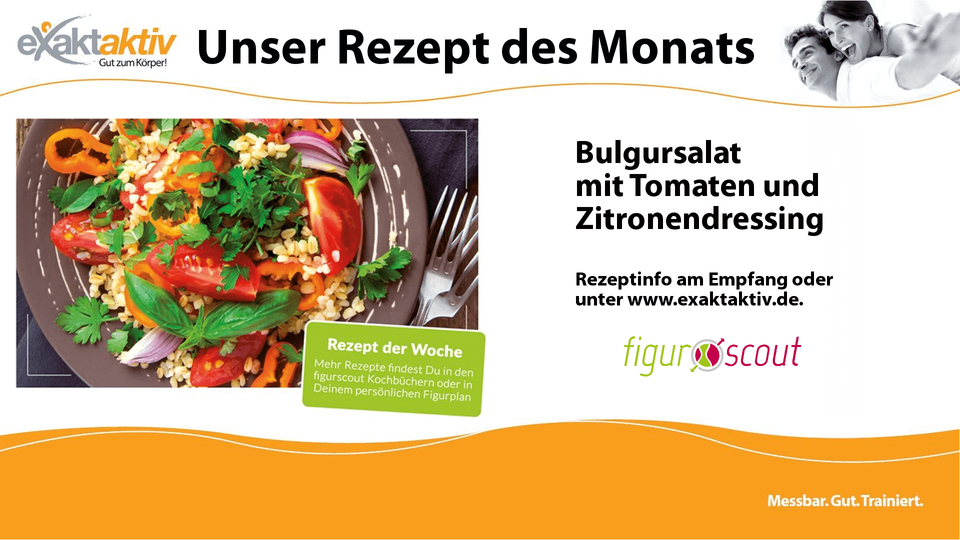 Bulgursalat mit Tomaten und Zitronendressing