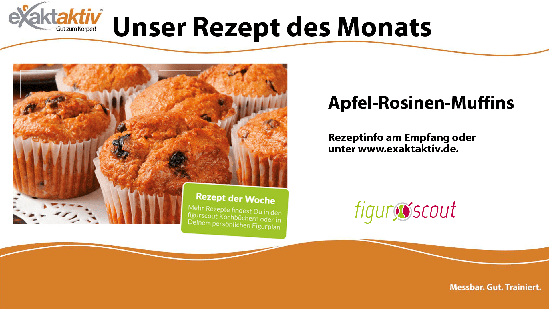 Apfel-Rosinen-Muffins