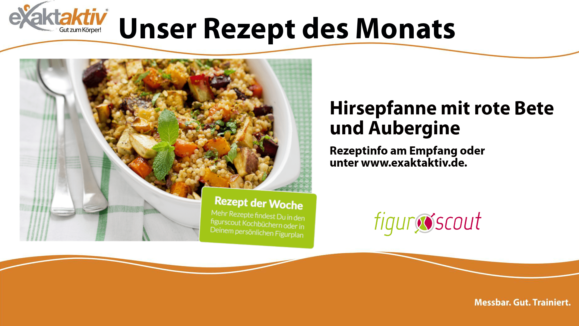 Hirsepfanne mit rote Bete und Aubergine