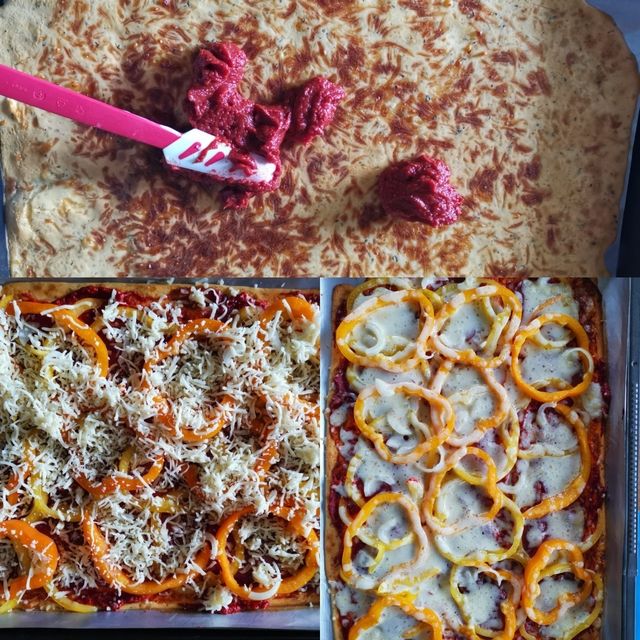 Unser Rezept des Monats Juni - Low Carb Pizza, wahlweise vegan