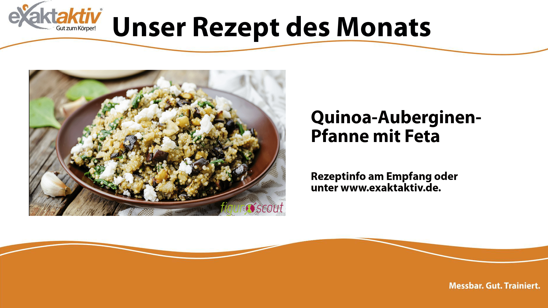 Quinoa-Auberginen-Pfanne mit Feta