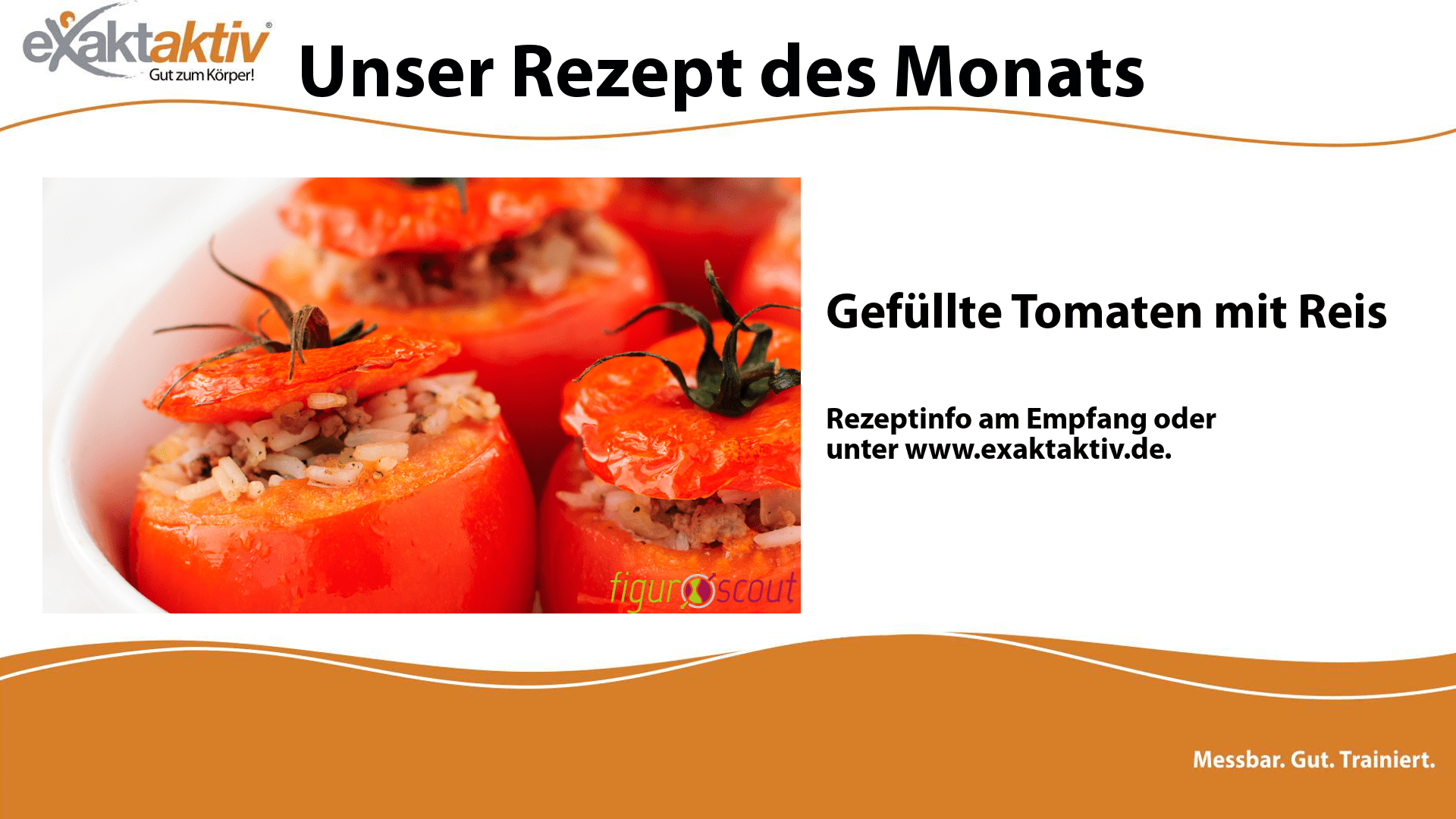 Gefüllte Tomate mit Reis