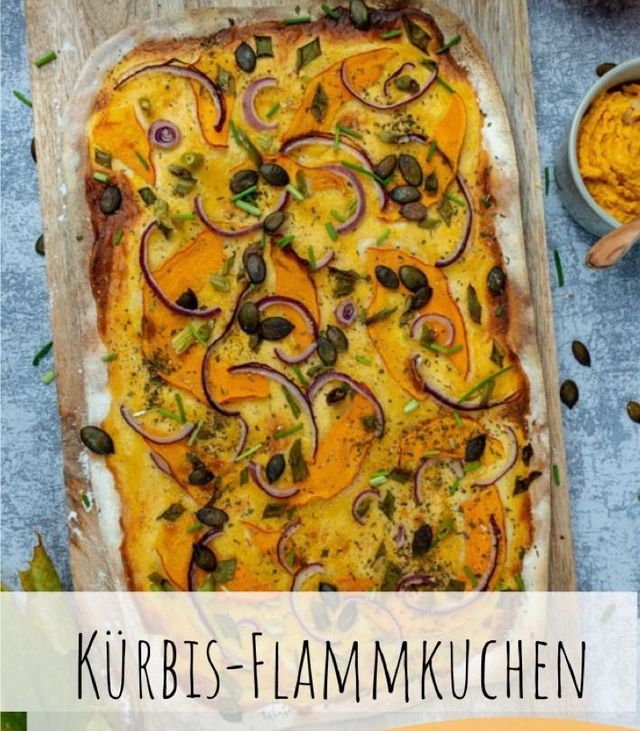 Rezept des Monats: Kürbis-Flammkuchen