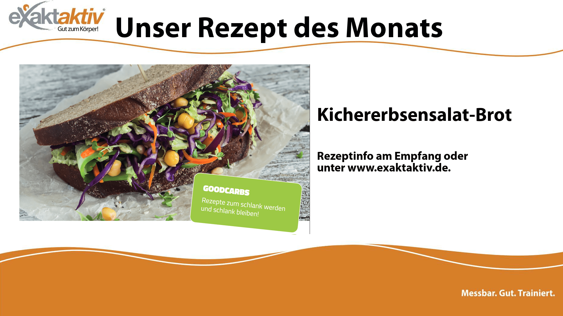 Kichererbsensalat-Brot