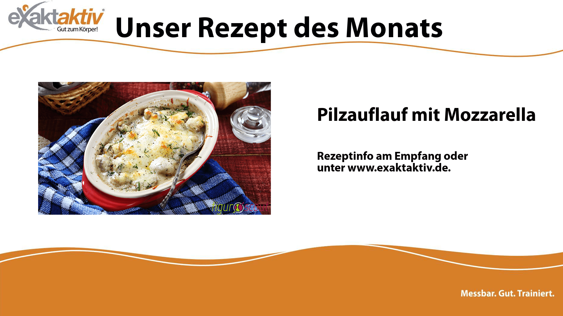 Pilzauflauf mit Mozzarella