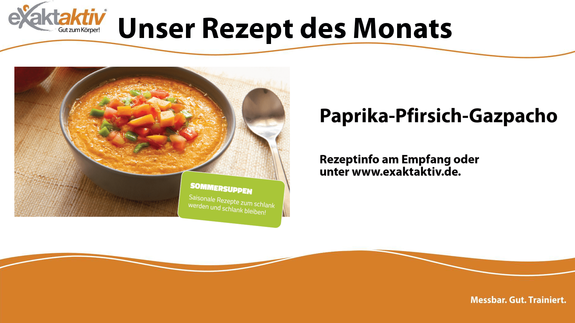 Paprika-Pfirsich-Gaspacho