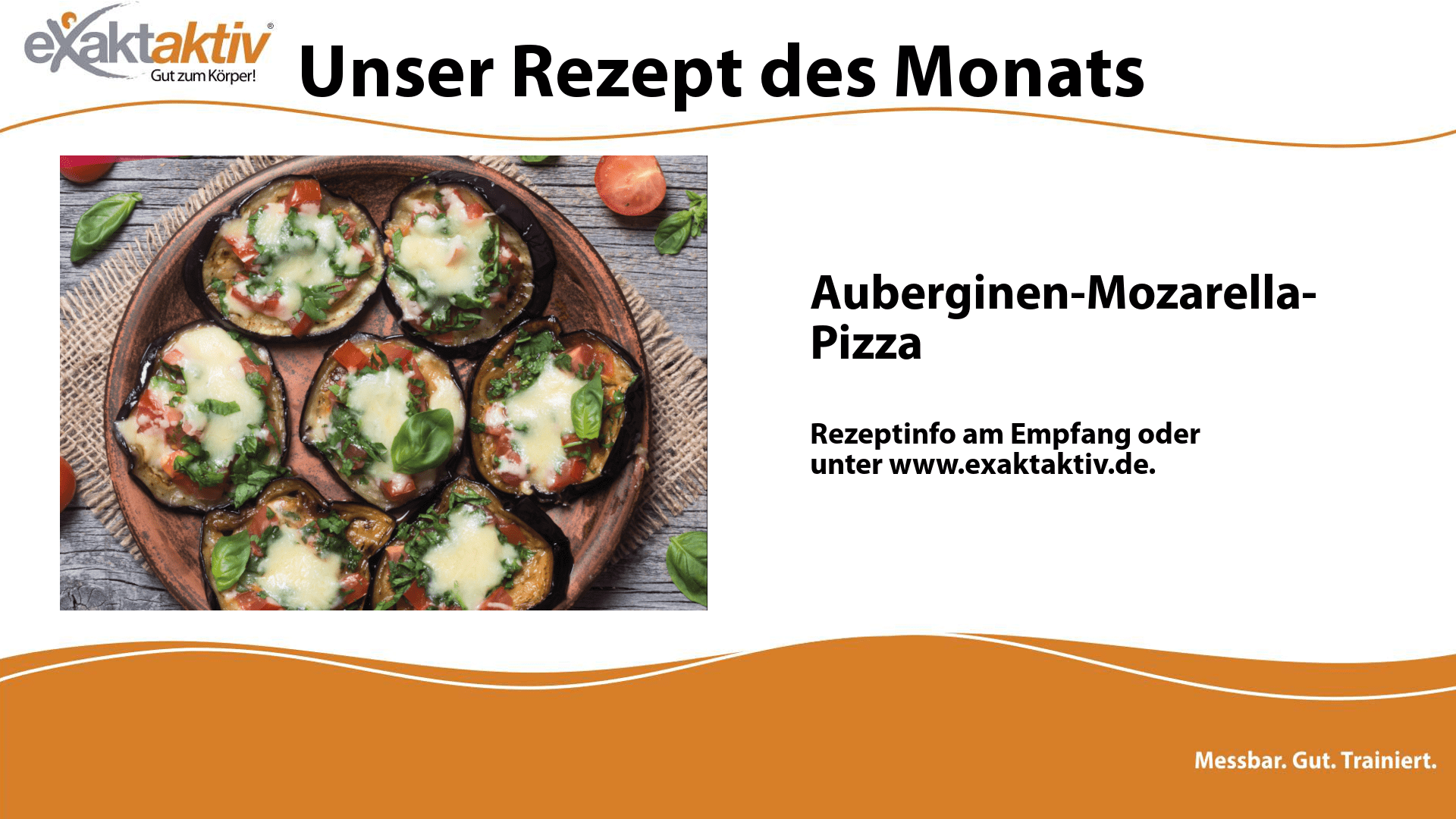 Auberginen-Mozarella-Pizza